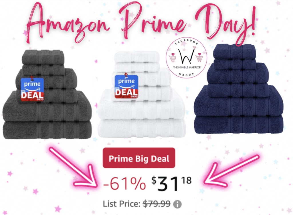 American Soft 6-Piece Towel Set!